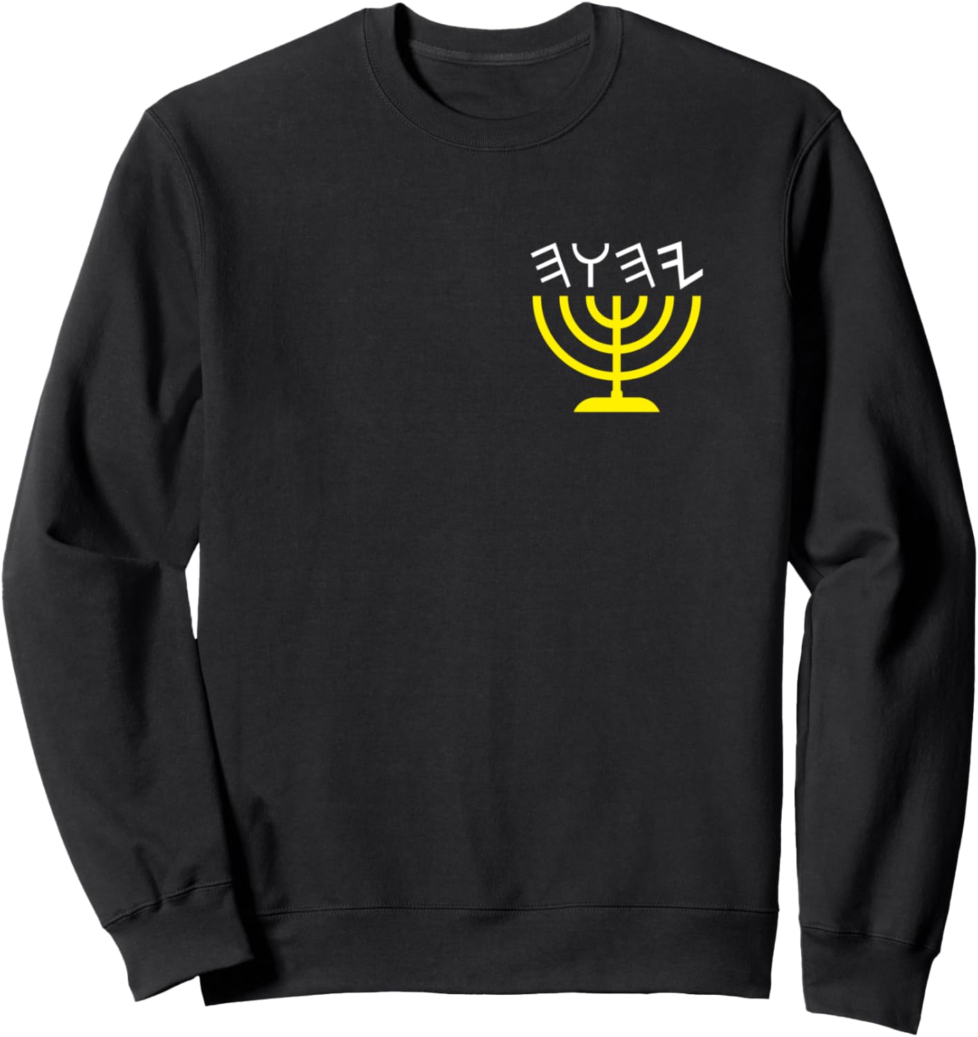 

Толстовка с изображением палеоеврейской меноры YHWH Yahuah, черная Yah Over Everything Apparel Co, Черный, Толстовка с изображением палеоеврейской меноры YHWH Yahuah, черная Yah Over Everything Apparel Co
