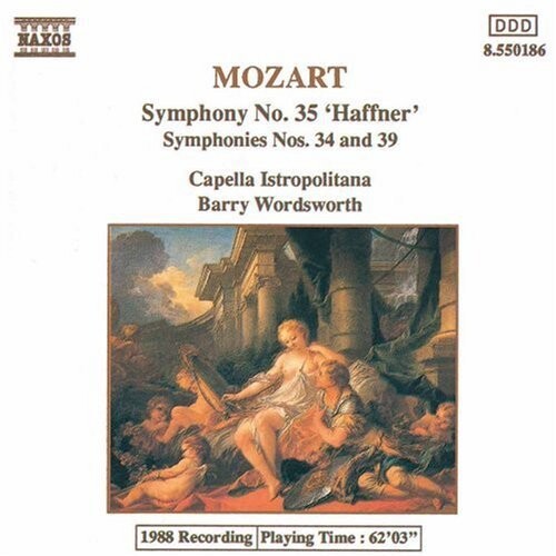 

CD диск Mozart / Wordsworth: Symphonies 34, 35 & 39