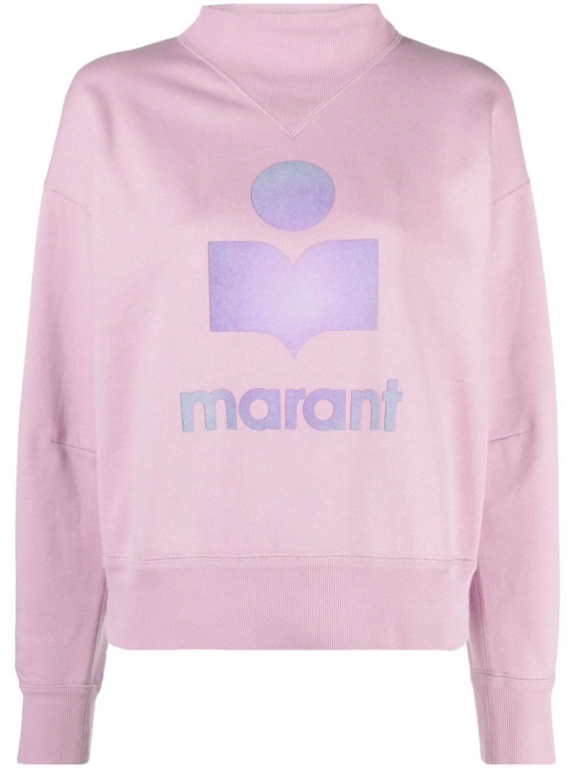 

Marant Étoile толстовка с логотипом, розовый