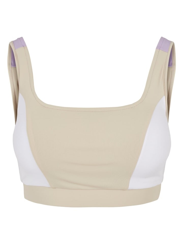 

Спортивный бюстгальтер Urban Classics, цвет softseagrass/white/lilac