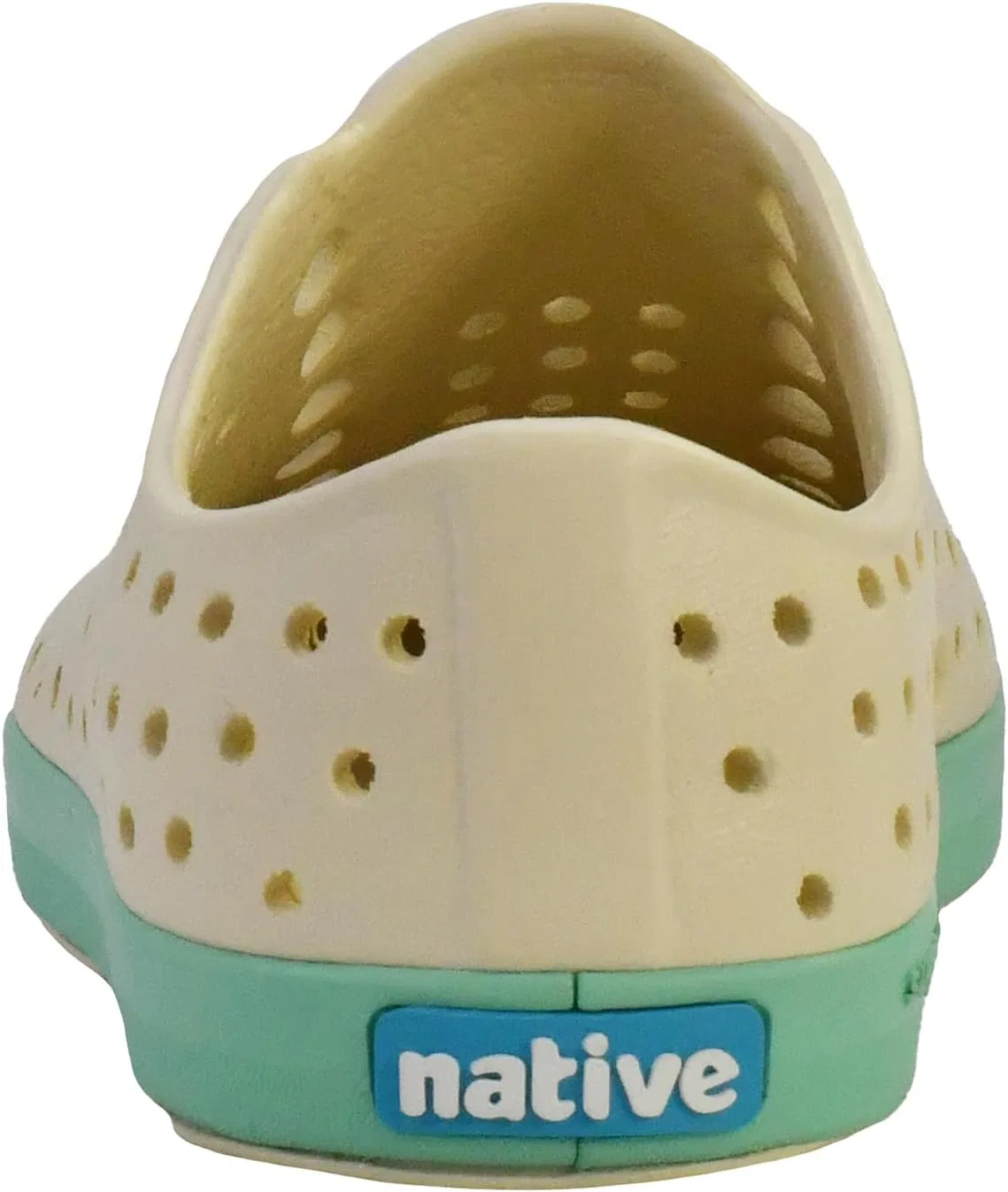 Кроссовки Jefferson Native Shoes, Bone White/Fresco Green — фото 3