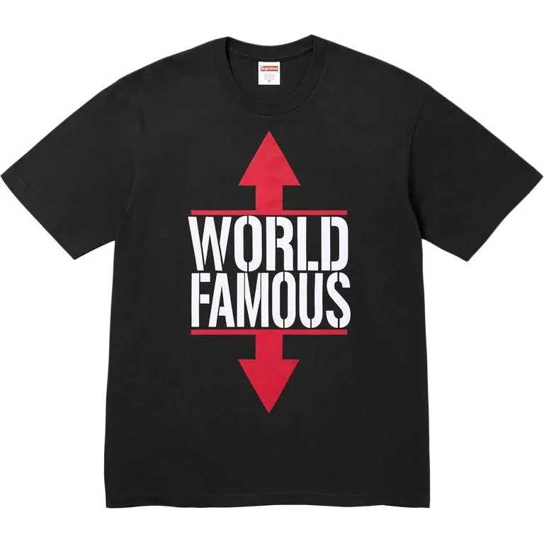 Футболка World Famous Unisex Supreme, черный