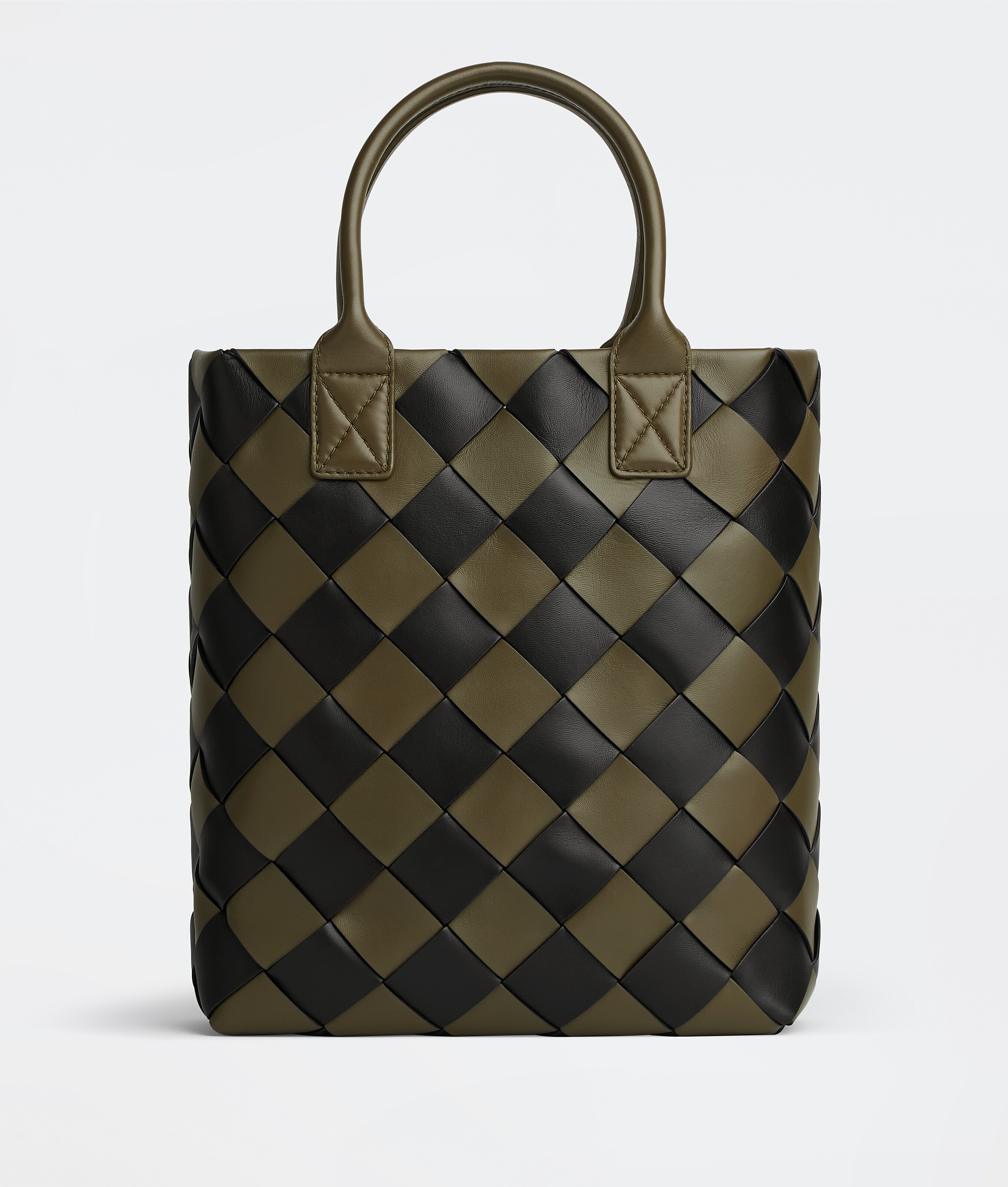 

Сумка-шоппер Bottega Veneta, черный/горчичный
