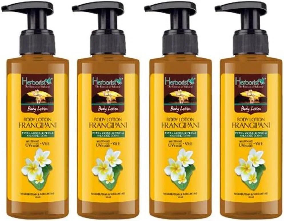 Набор лосьона для тела Herborist Frangipani 4 x 145 мл