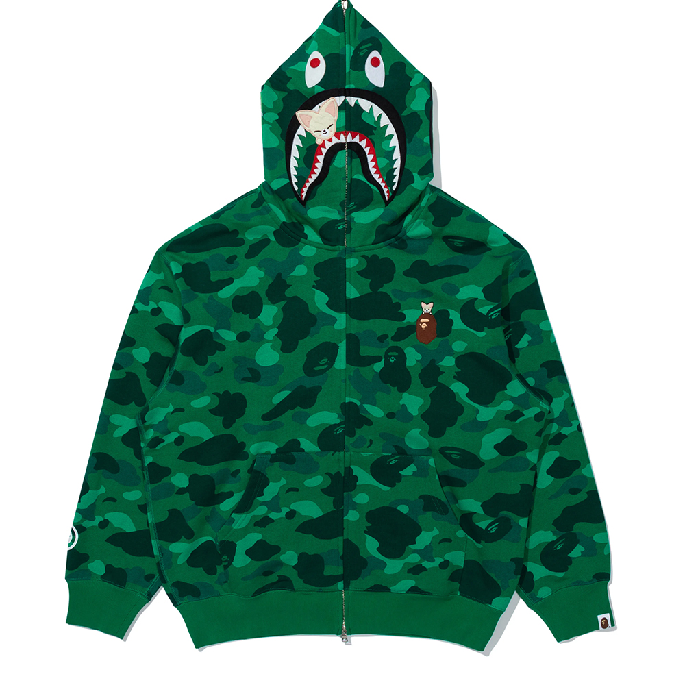 

Толстовка Stray Kids FW25 унисекс A Bathing Ape, зеленый