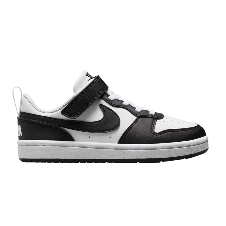 

Кроссовки Nike Court Borough Low Recraft PS 'Black White', белый