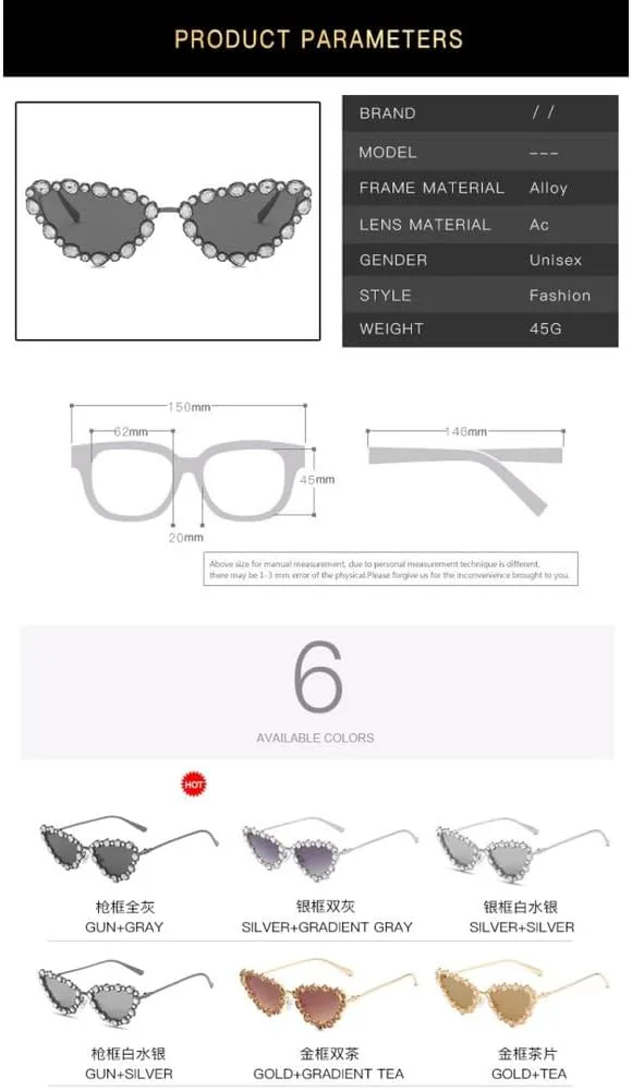 

Солнцезащитные очки Niche «кошачий глаз», женские солнцезащитные очки, солнцезащитные очки в металлической оправе с рисунком бабочки UJNHGQ, Silver Silver