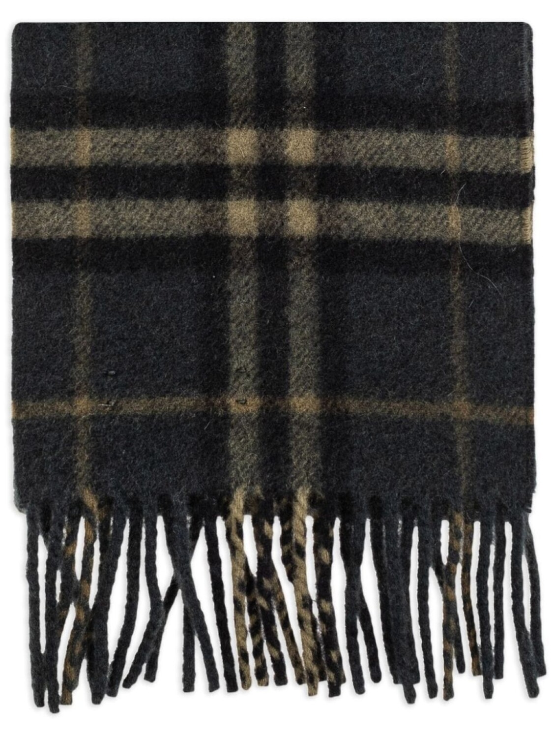 Шарф Burberry в клетку, серый