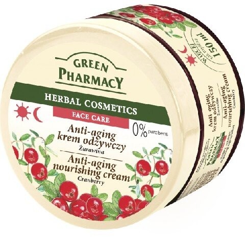 

Зеленая Аптека, антивозрастной крем для лица с клюквой, 150 мл, Green Pharmacy