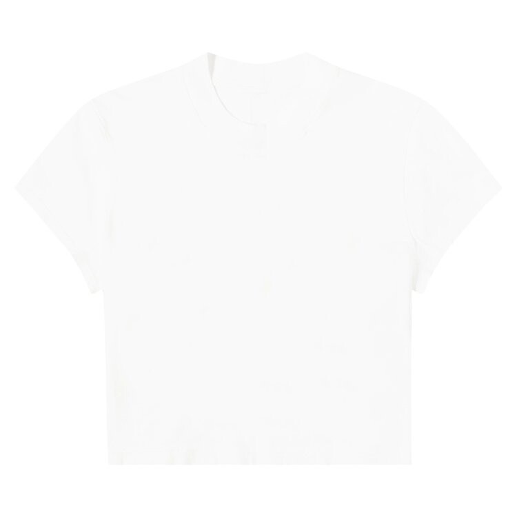 

Футболка Rick Owens DRKSHDW Cropped Small Level T-Shirt, кремовый
