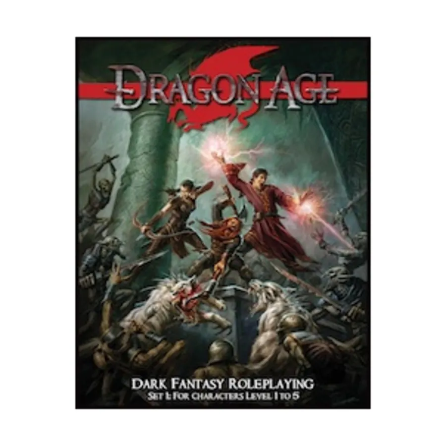 

Бокс-сет Dragon Age Set #1 - For Characters Level 1 to 5, Dragon Age - Dark Fantasy Roleplaying