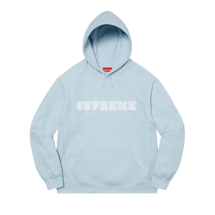 

Толстовка Supreme Lace Hooded Sweatshirt, синий