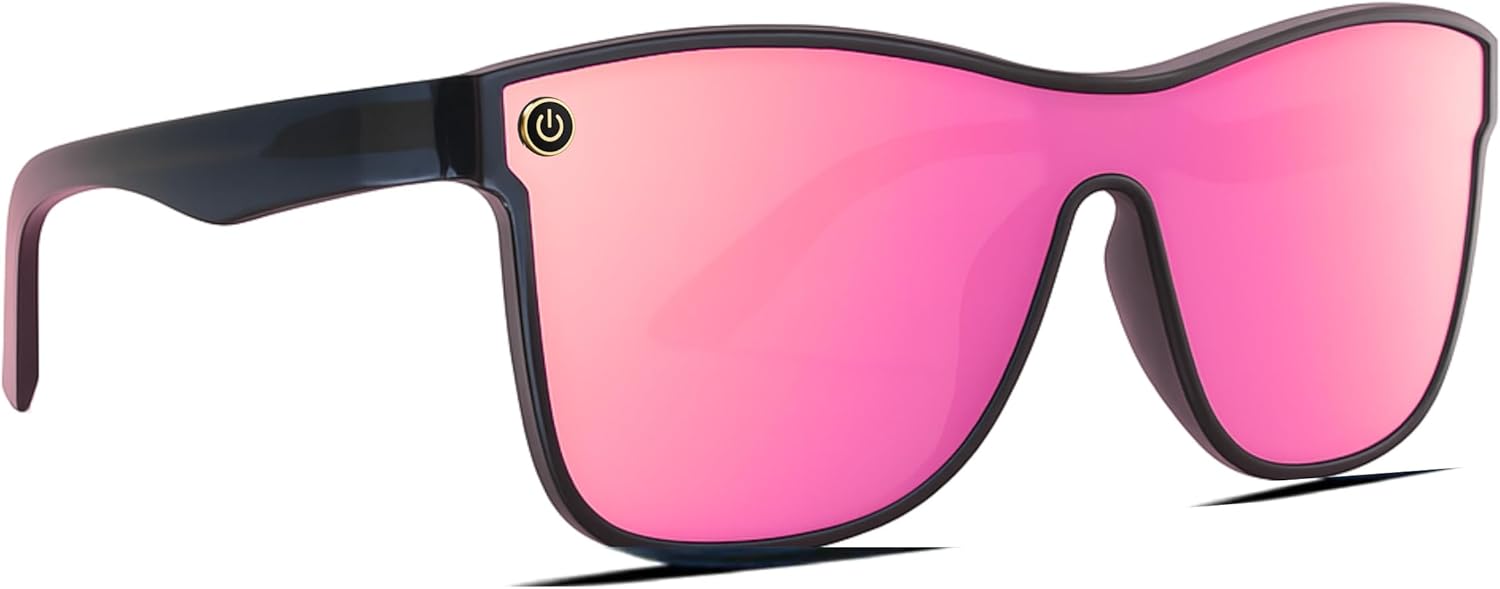 

Стильные солнцезащитные очки Funky Junque с зеркальными линзами для мужчин и женщин, светоотражающие, модные, незаменимые для пляжа, дизайнерские, с защитой от УФ-излучения, Light Pink