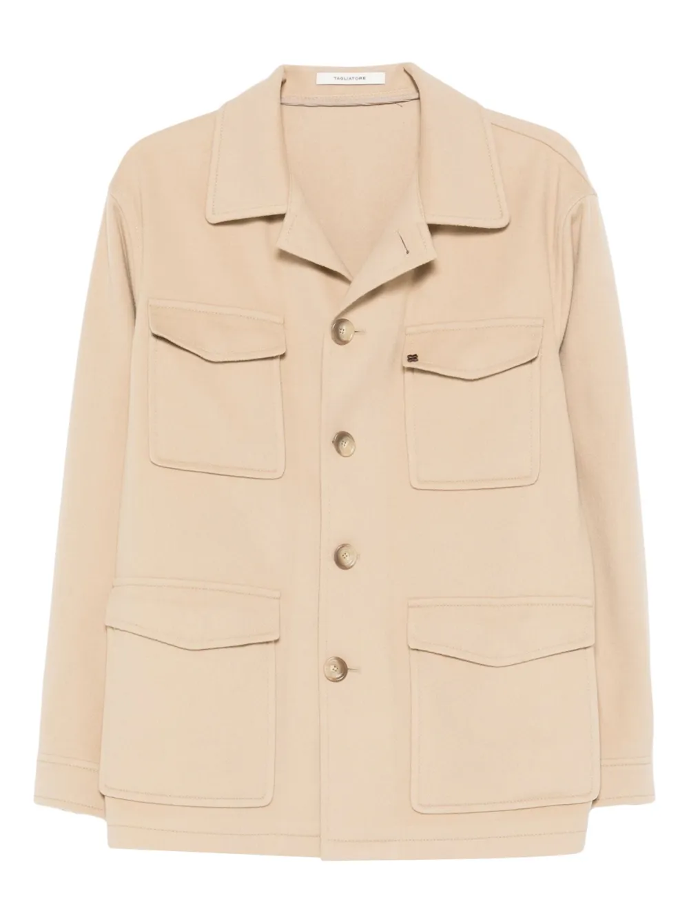

Куртка на пуговицах с карманами Tagliatore, нейтральный