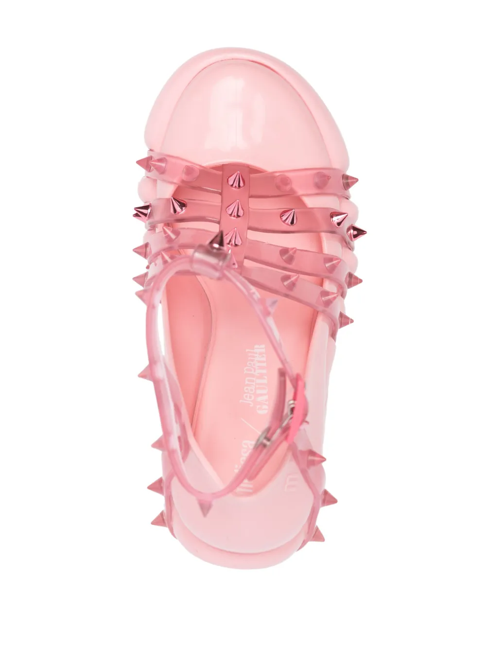 Туфли Punk Love на платформе из коллаборации с Melissa Jean Paul Gaultier, розовый — фото 3