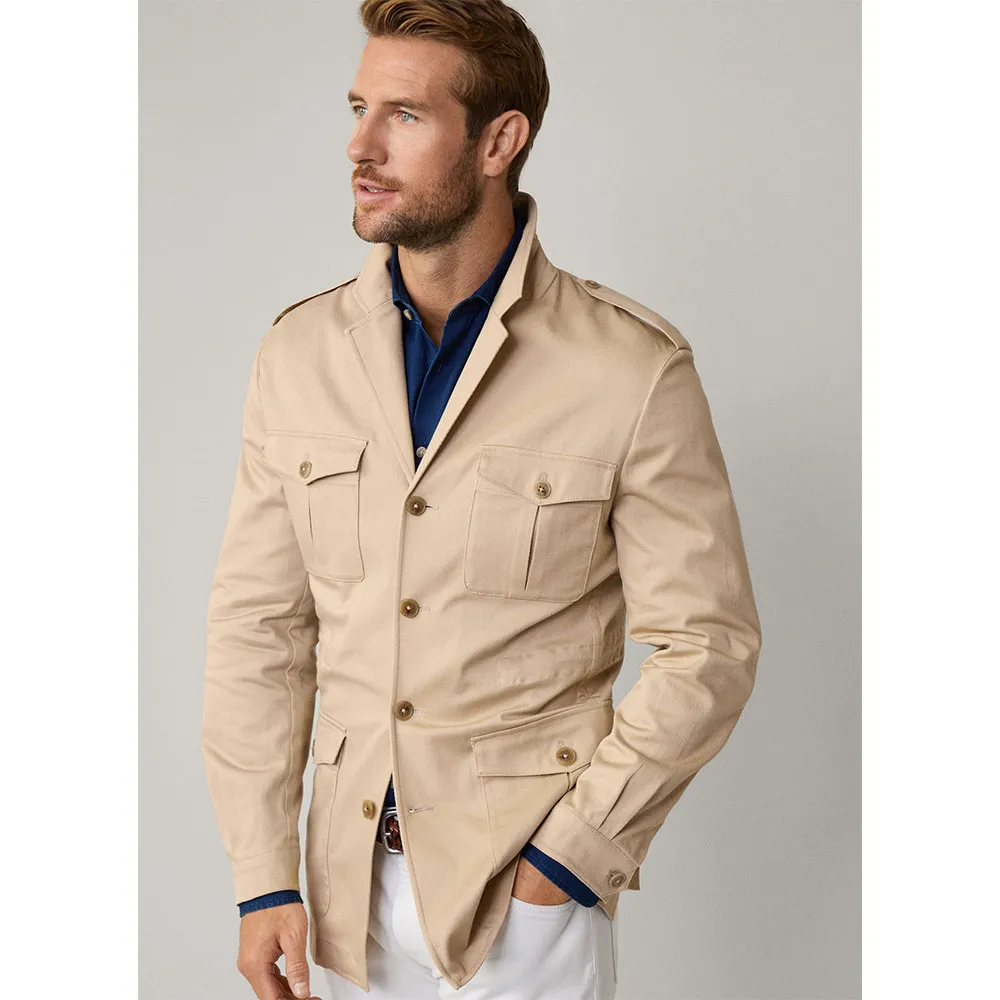 

Куртка Hackett Safari Stretch, бежевый
