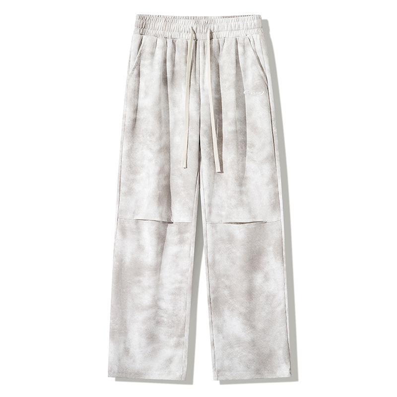 

Повседневные брюки унисекс умеренного прямого кроя LISENPOK, dirty белый