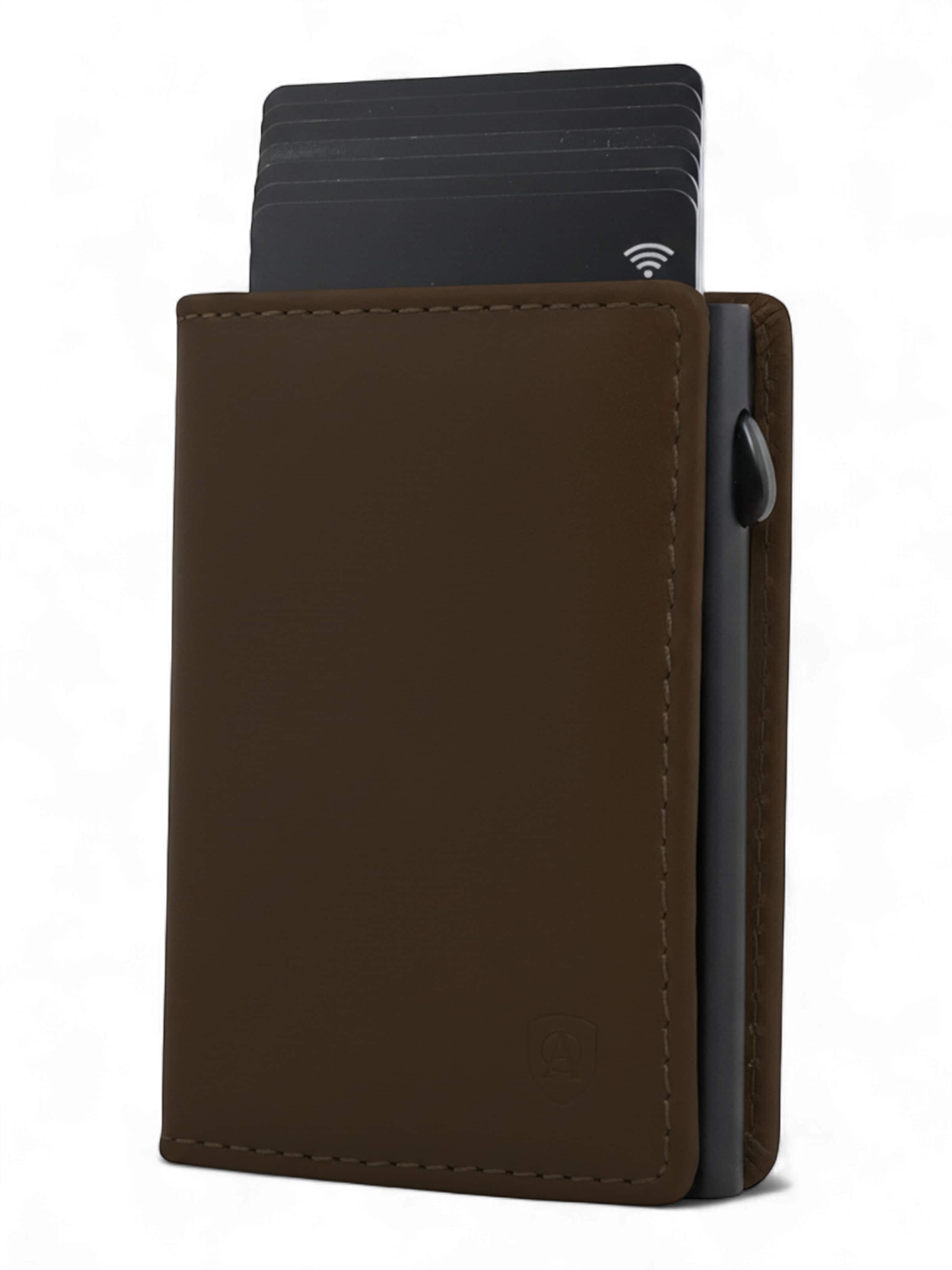 

Akaroa Кошелек 'Slim Wallet Pelle II' в цвете Chestnut Brown