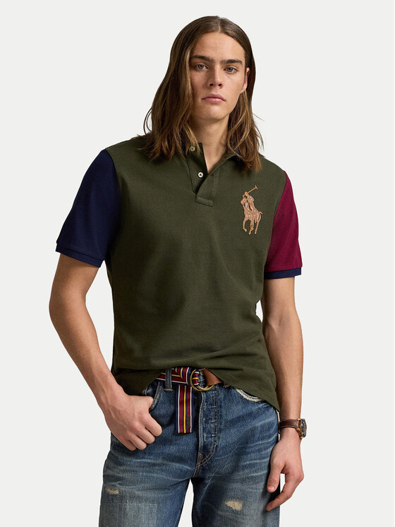 

Рубашка поло классического кроя 710958777001 Polo Ralph Lauren, зеленый