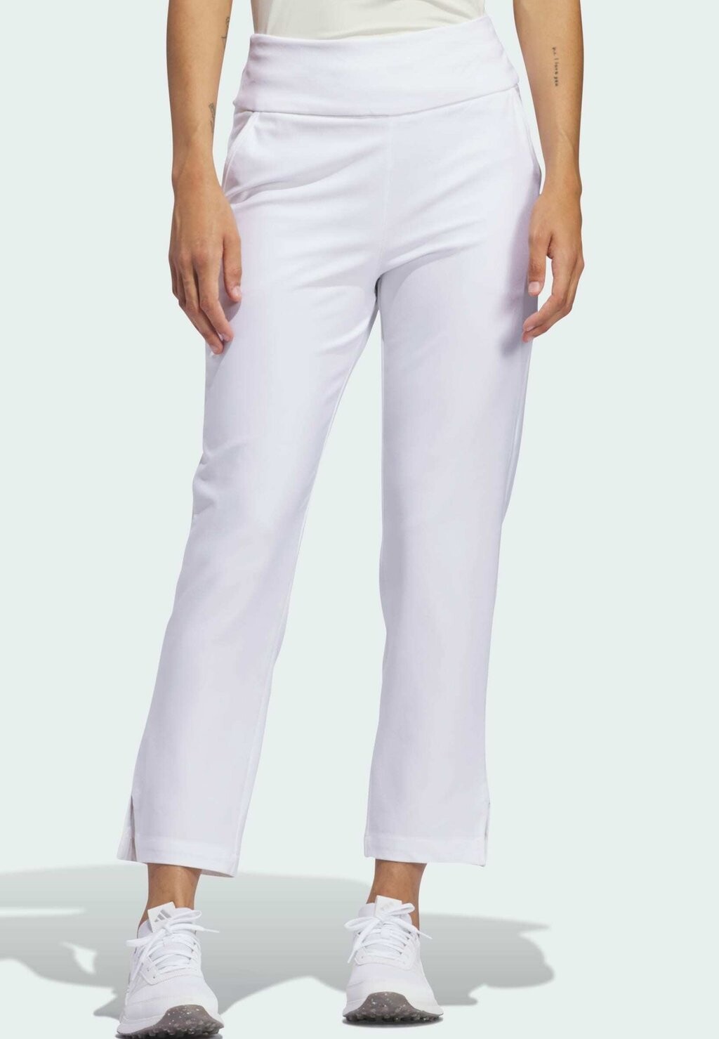

Брюки WOMEN'S ULTIMATE ANKLE PANTS adidas Golf, цвет white