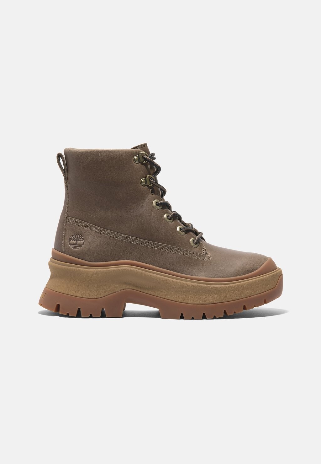 Ботильоны на платформе Timberland, коричневый — фото 3