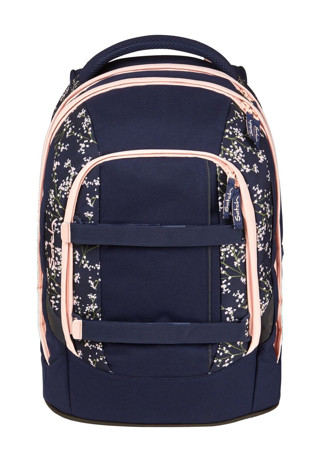 

Рюкзак школьный Пакет Bloomy Breeze цветочный, детский Satch, цвет Blau Rosa