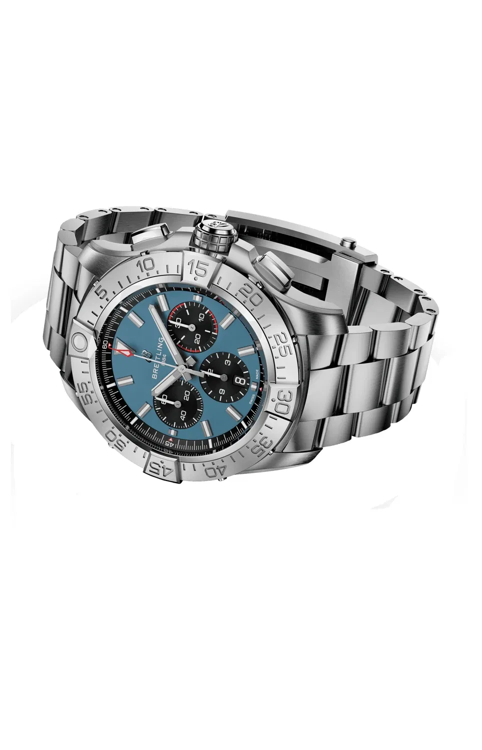 СУПЕР АВЕНДЖЕР B01 ХРОНОГРАФ 46 - EB0148101C1E1 BREITLING, черный — фото 4