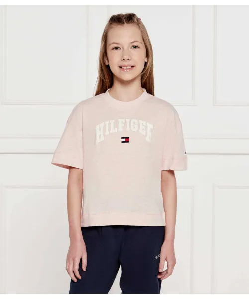 

Футболка Regular fit Tommy Hilfiger, розовый