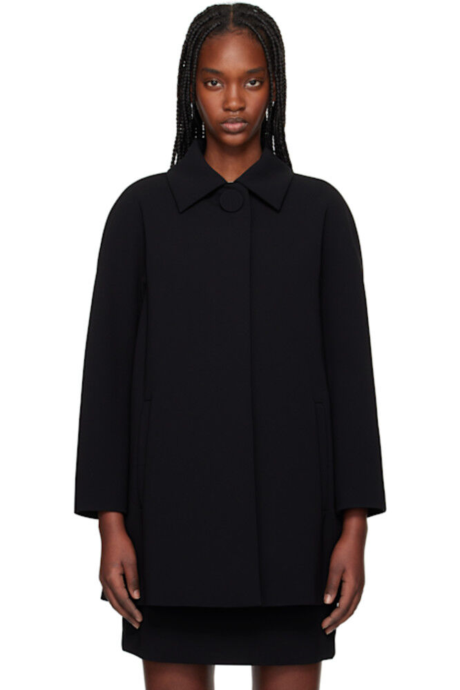 

Черный гобойный плащ Max Mara