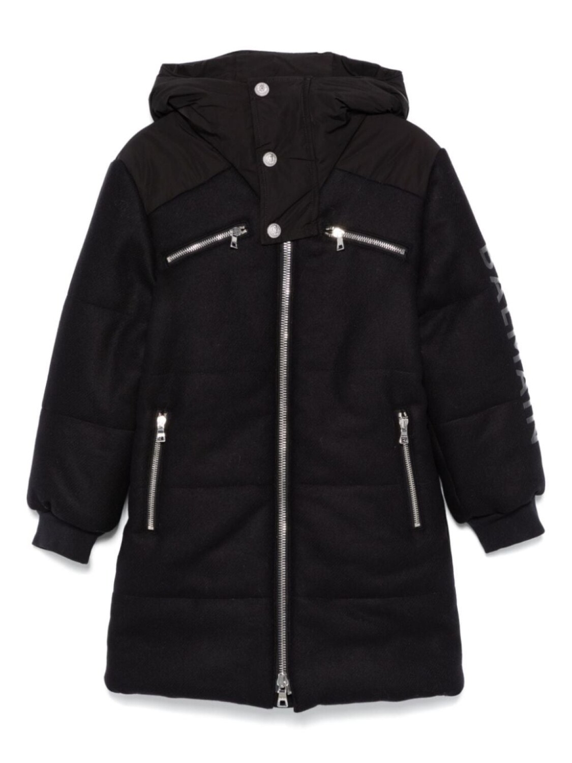 

Balmain Kids куртка с подкладкой, черный