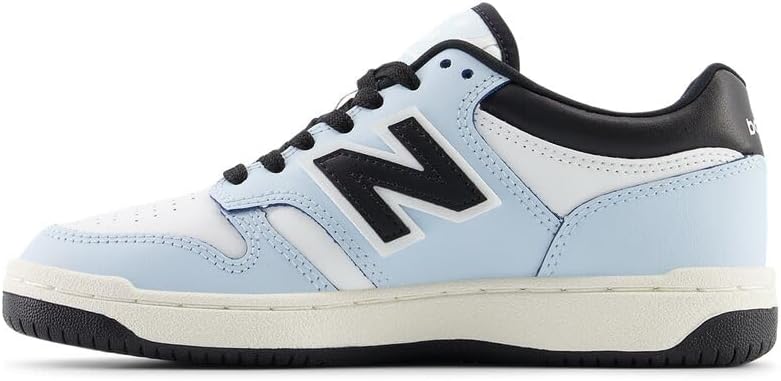 Детские кроссовки New Balance 480 V1 на шнуровке (унисекс), белый — фото 2