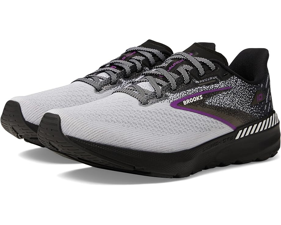 

Кроссовки Brooks Launch GTS 10, цвет Black/White/Violet