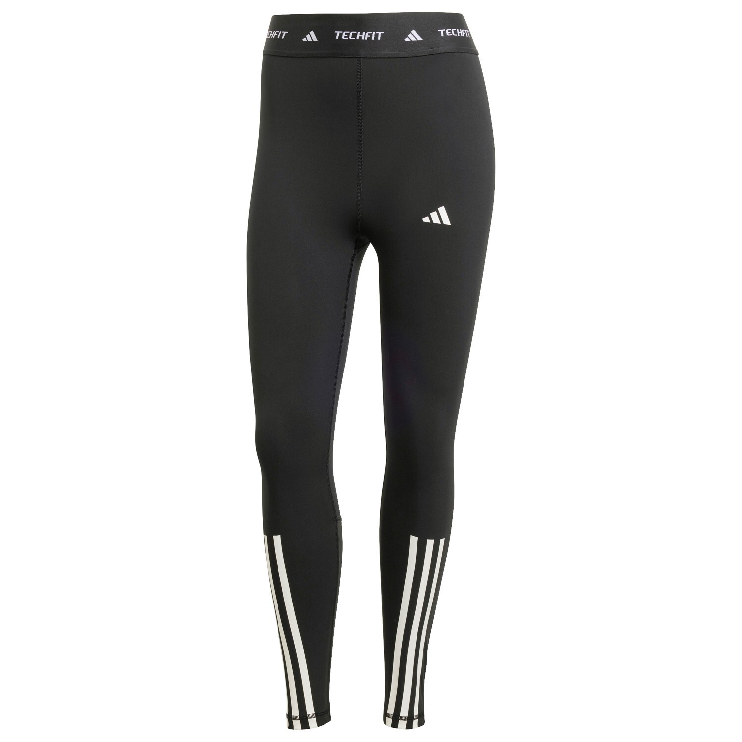 

Тайтсы Adidas Techfit 3-Stripes 7/8 Leggings, черный