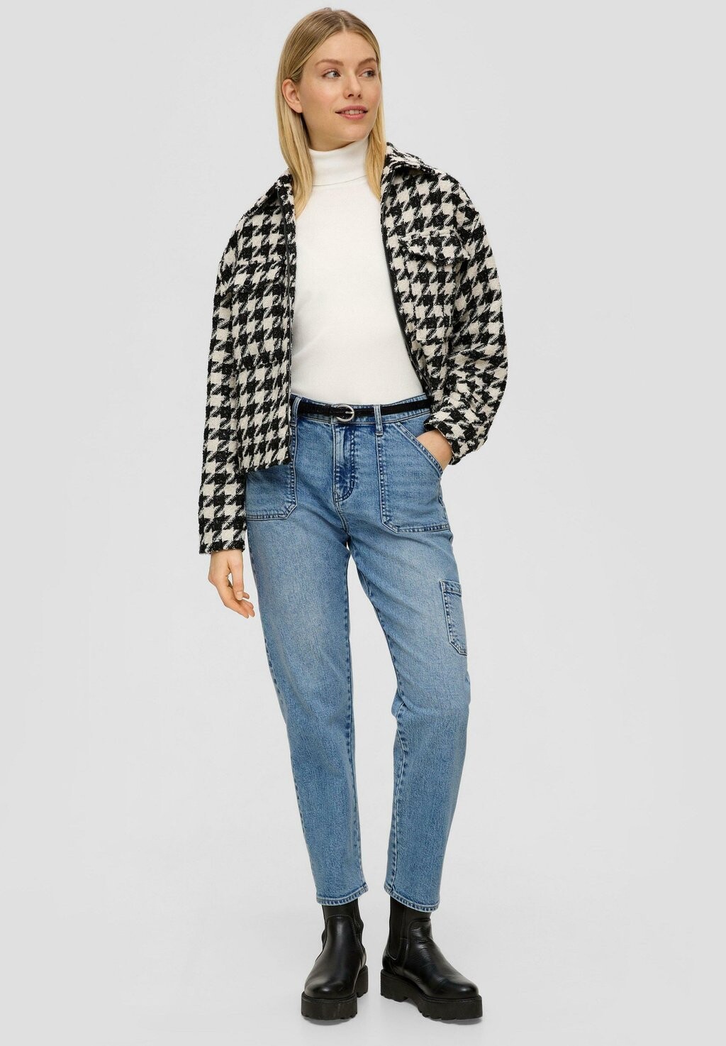

Джинсы свободного кроя BOYFRIEND s.Oliver, цвет Stone Blue Denim