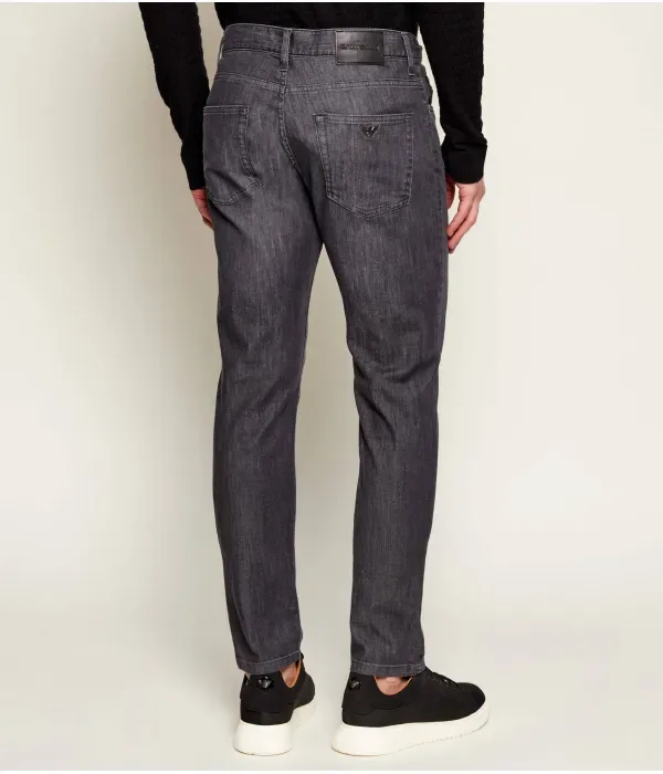 Джинсы j05 regular fit Emporio Armani, графитовый — фото 4