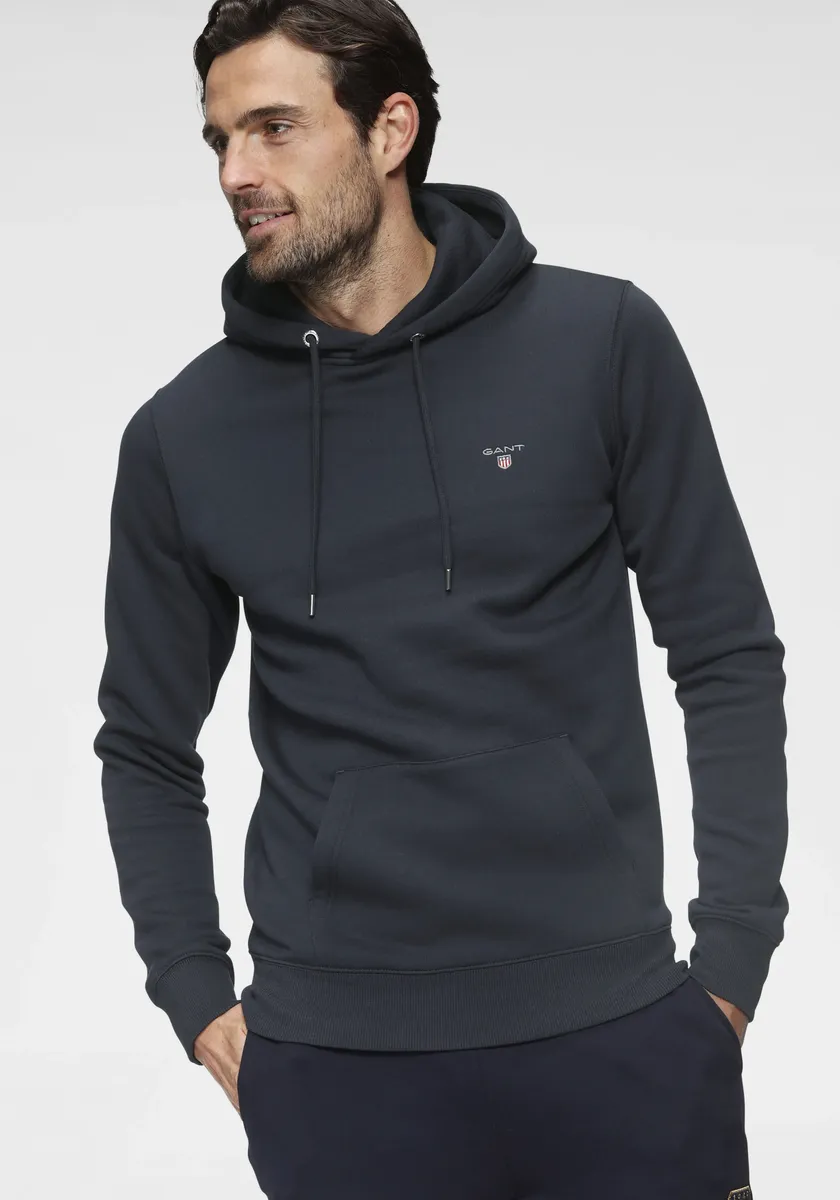 

Толстовка Gant "ORIGINAL SWEAT HOODIE", с карманом-кенгуру, синий