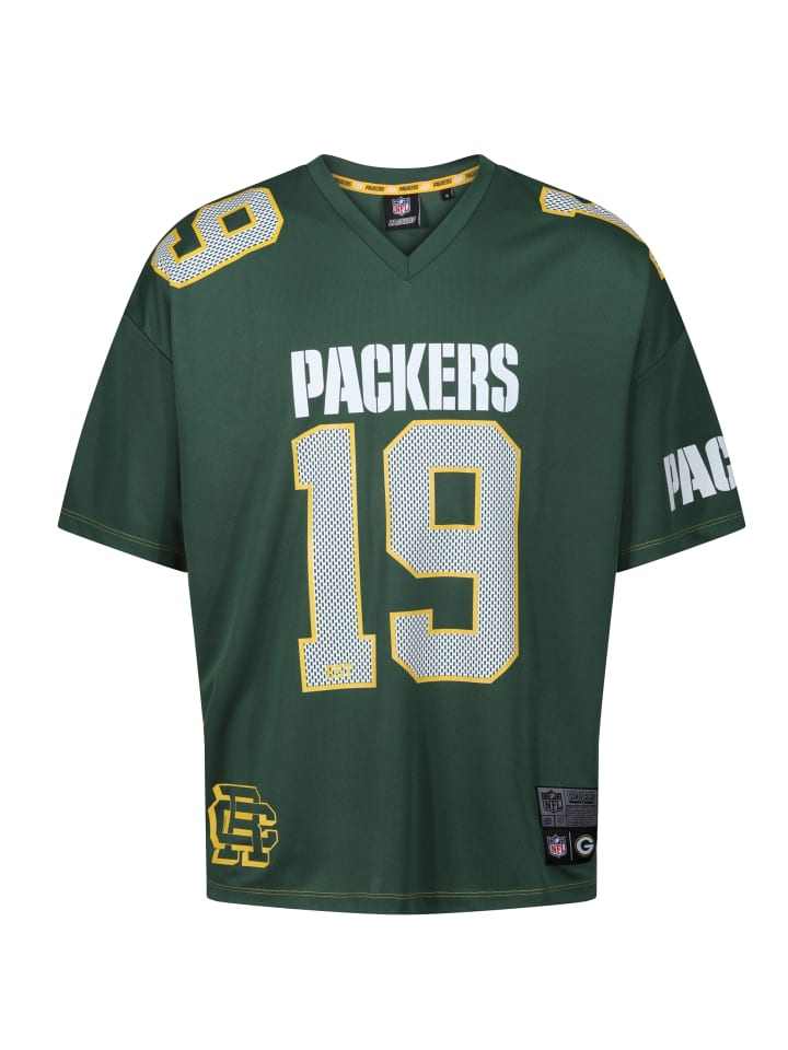 

Футболка Re:Covered T-Shirt NFL Packers Est 19 Oversized, зеленый