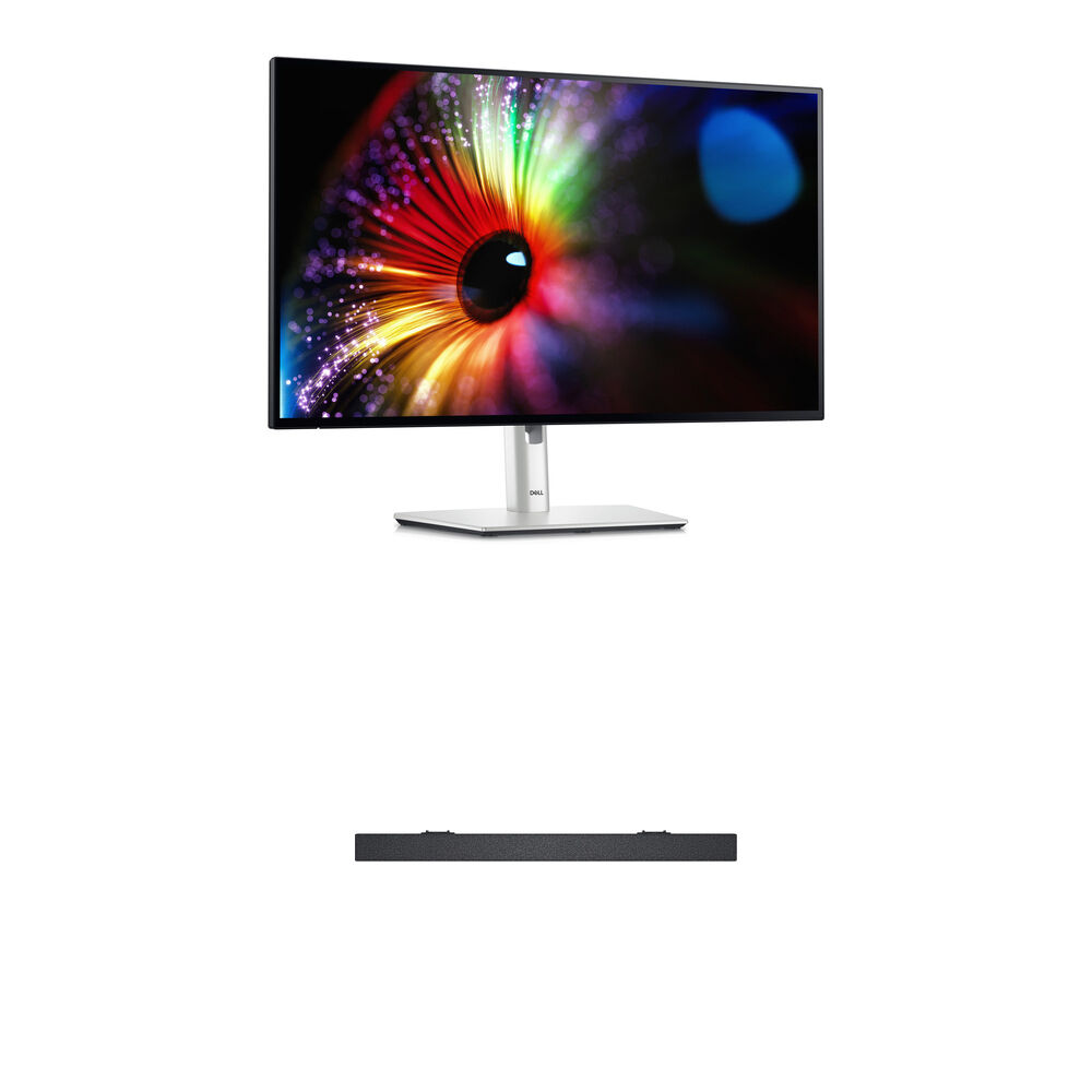 

Комплект монитора Dell UltraSharp 27" 1440p и тонкой звуковой панели