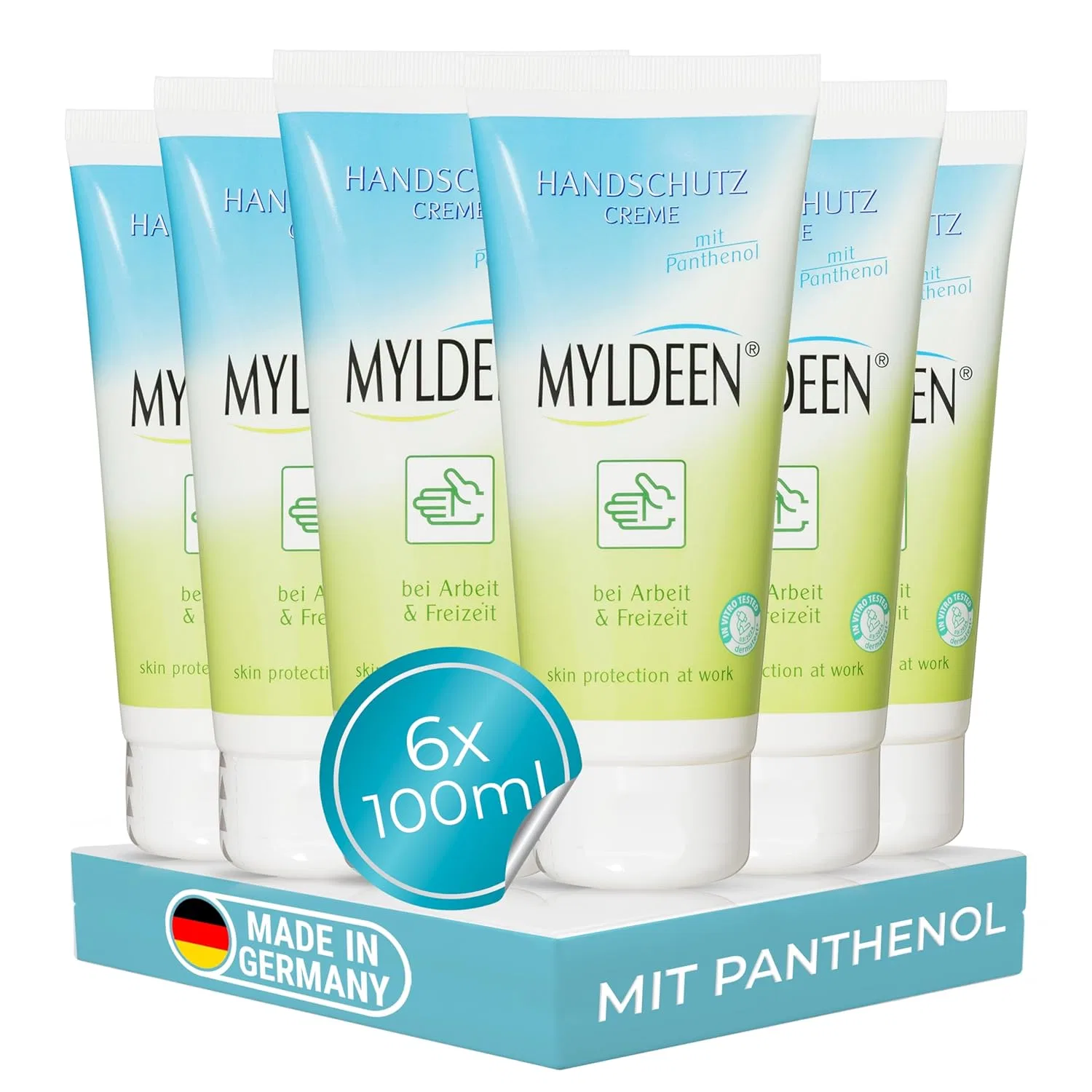 Защитный крем для рук (100 мл) от MYLDEEN, 6 штук Myldeen