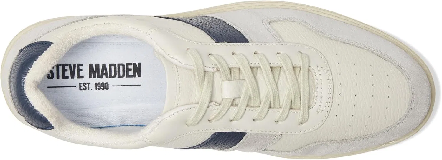 Мужские кроссовки Steve Madden Jerro, White Navy — фото 2