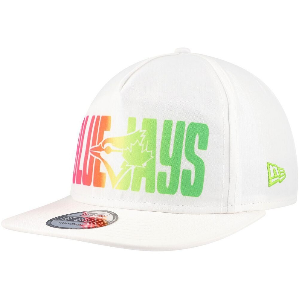 

Мужская кепка New Era White Toronto Blue Jays Spring Spectrum Golfer Snapback, цвет Jay White