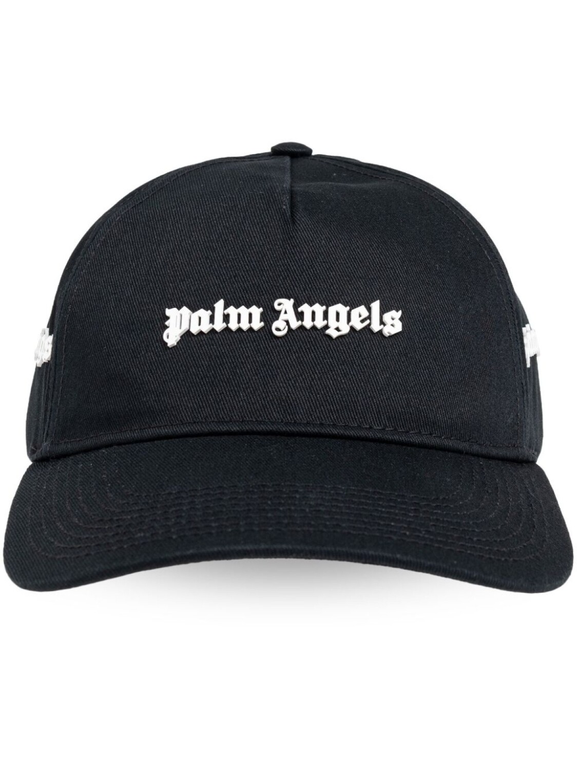 

Palm Angels хлопковая бейсболка с вышитым логотипом, черный