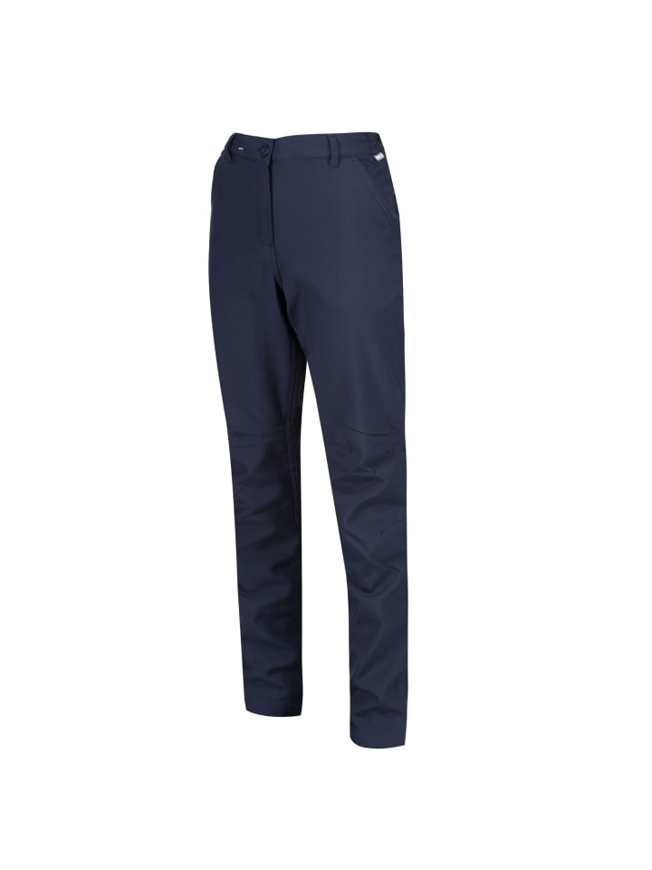 

Спортивные и уличные брюки Regatta Softshellhose Fenton, синий