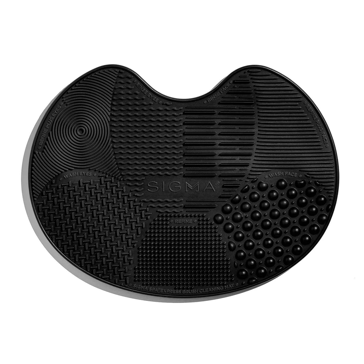 Силиконовый коврик для чистки кистей для макияжа «Brush Cleaning Mat» от Sigma Beauty Sigma Beauty, Black