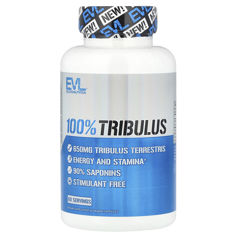 

EVLution Nutrition, 100% якорцы, 650 мг, 60 растительных капсул