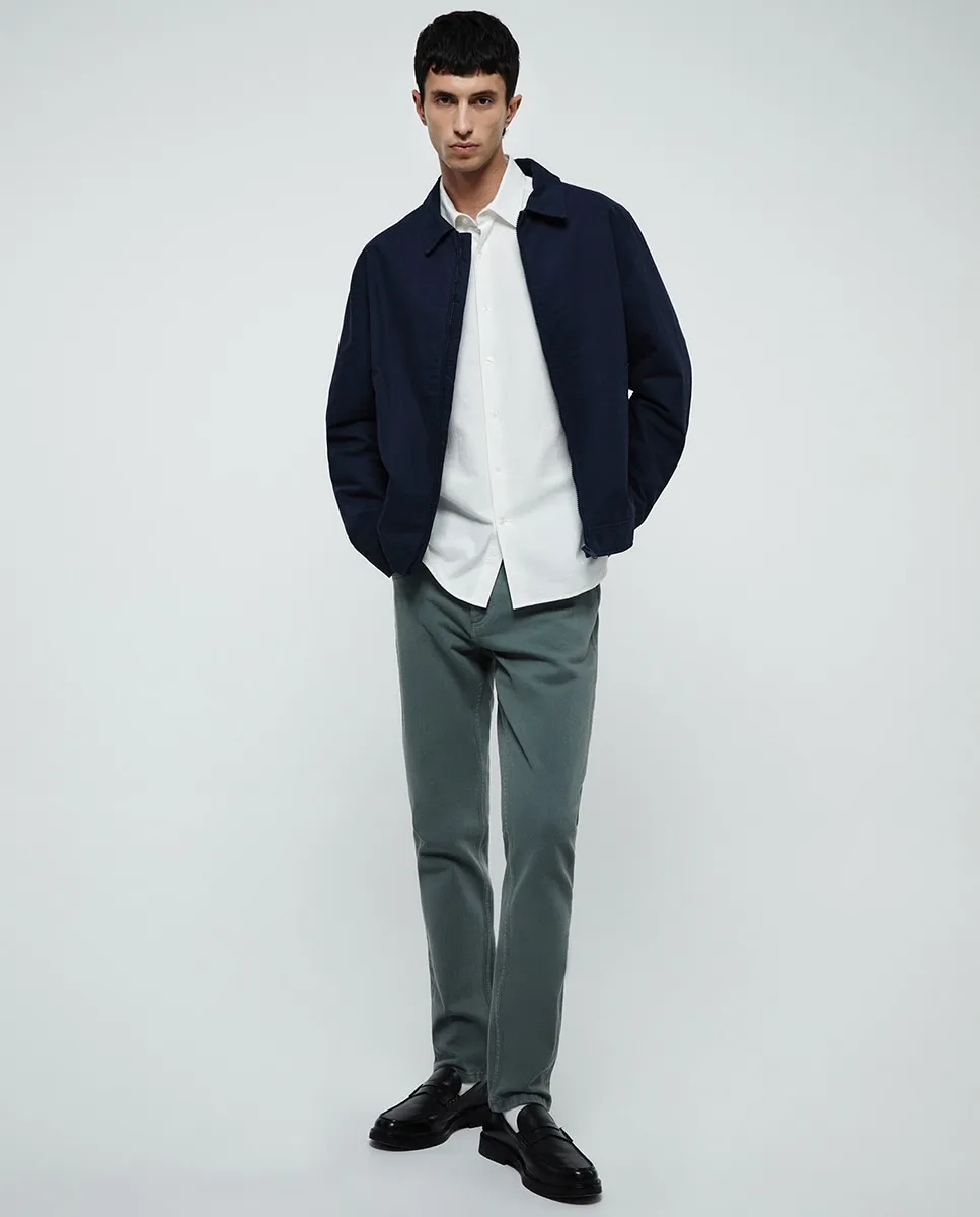 

Джинсы облегающего кроя Sfera, зеленый