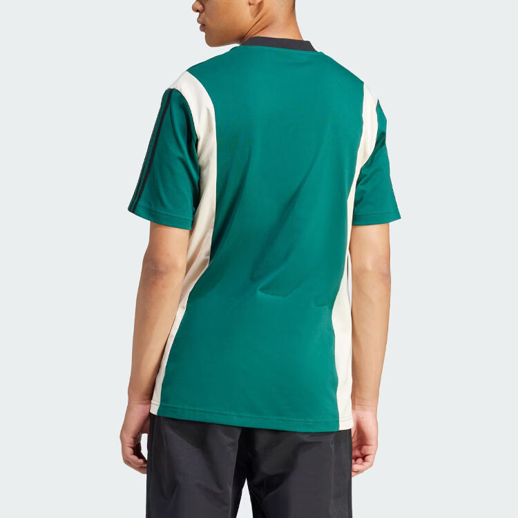 Футболка Adidas Archive Colourblock Adidas Originals, зеленый — фото 3