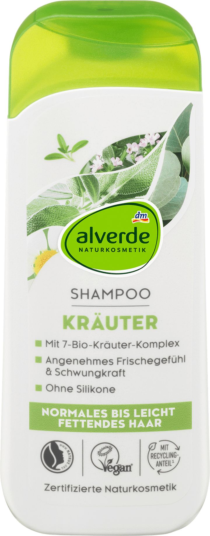 

Шампунь alverde NATURKOSMETIK Shampoo Kräuter, 200 ml