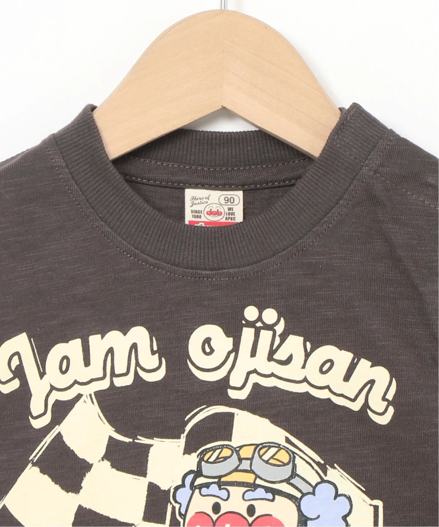 Футболка с длинным рукавом "Мотоциклетный дядя Джем" APKC/(K) Anpanman Kids Collection, black — фото 4