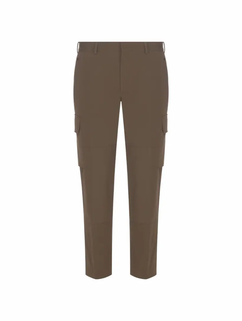 

Хлопковые брюки карго Pantaloni Torino, зелёный